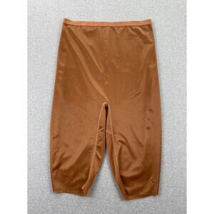 SKIMS 4X Barely There Mid Thigh Shorts Shapewear Bronze Brown Tan High Rise
